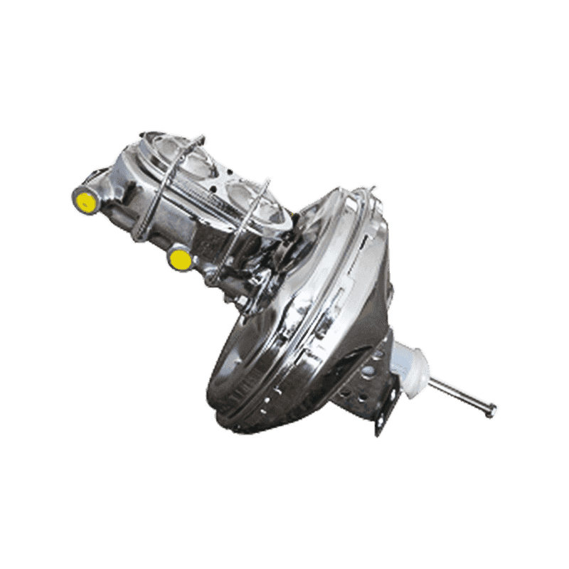 BB11003C BRAKE BOOSER مع اسطوانة ماجستير الفرامل ، Chrome